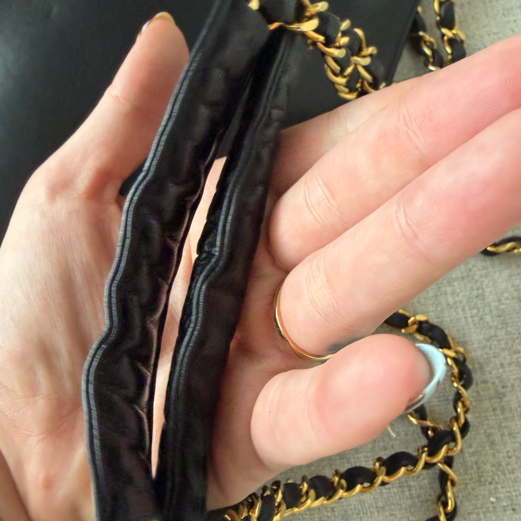 Chanel Quilted Shopping Tote