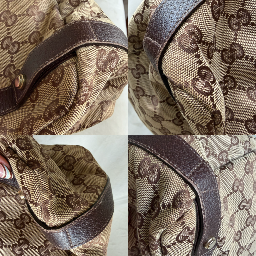 Gucci Monogram Abbey Shoulder Bag