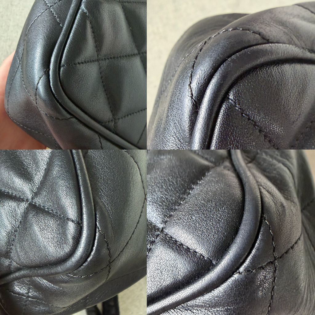Chanel Quilted Shopping Tote