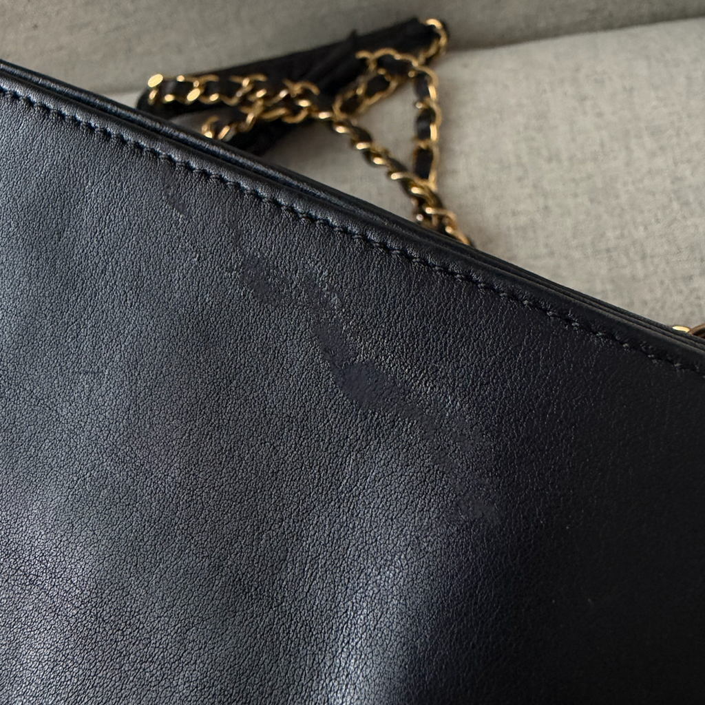Chanel Quilted Shopping Tote