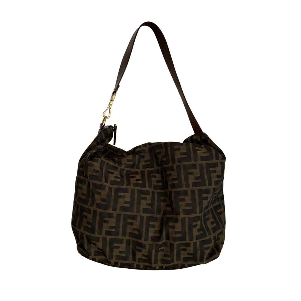 Fendi Zucca Shoulder Bag Slouchy