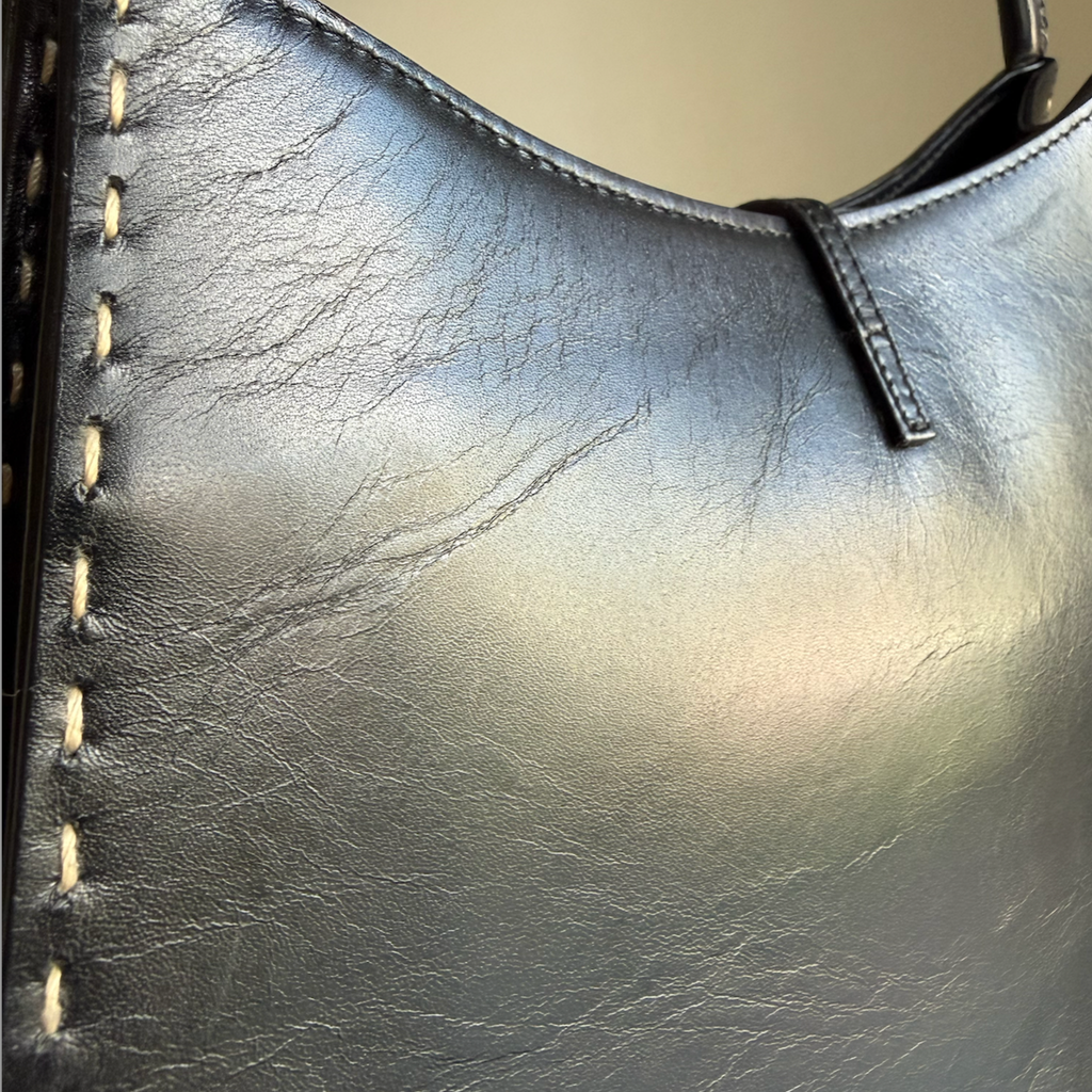 Gucci Contrast Stitch Handbag
