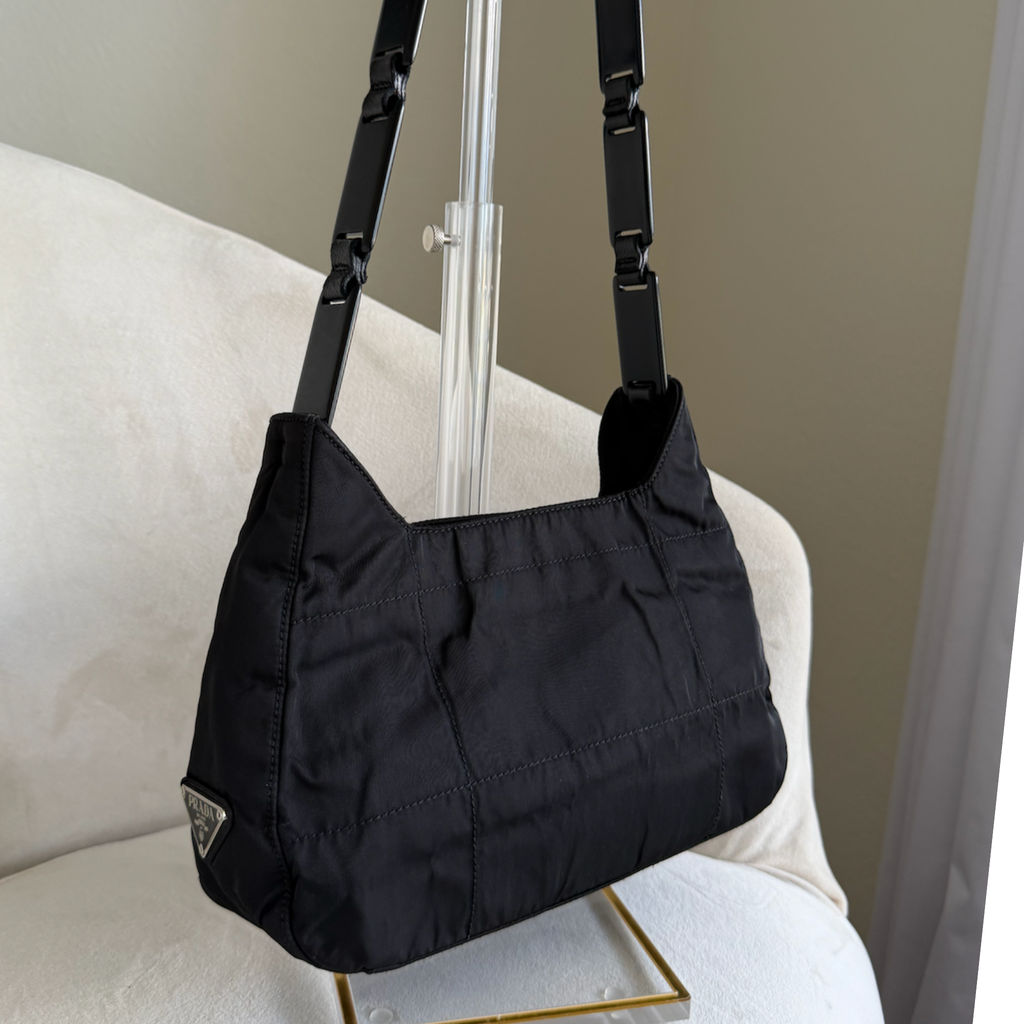 Prada Quilted Nylon Shoulder Bag