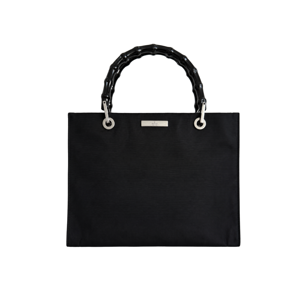 Gucci Nylon Bamboo 2-Way Bag