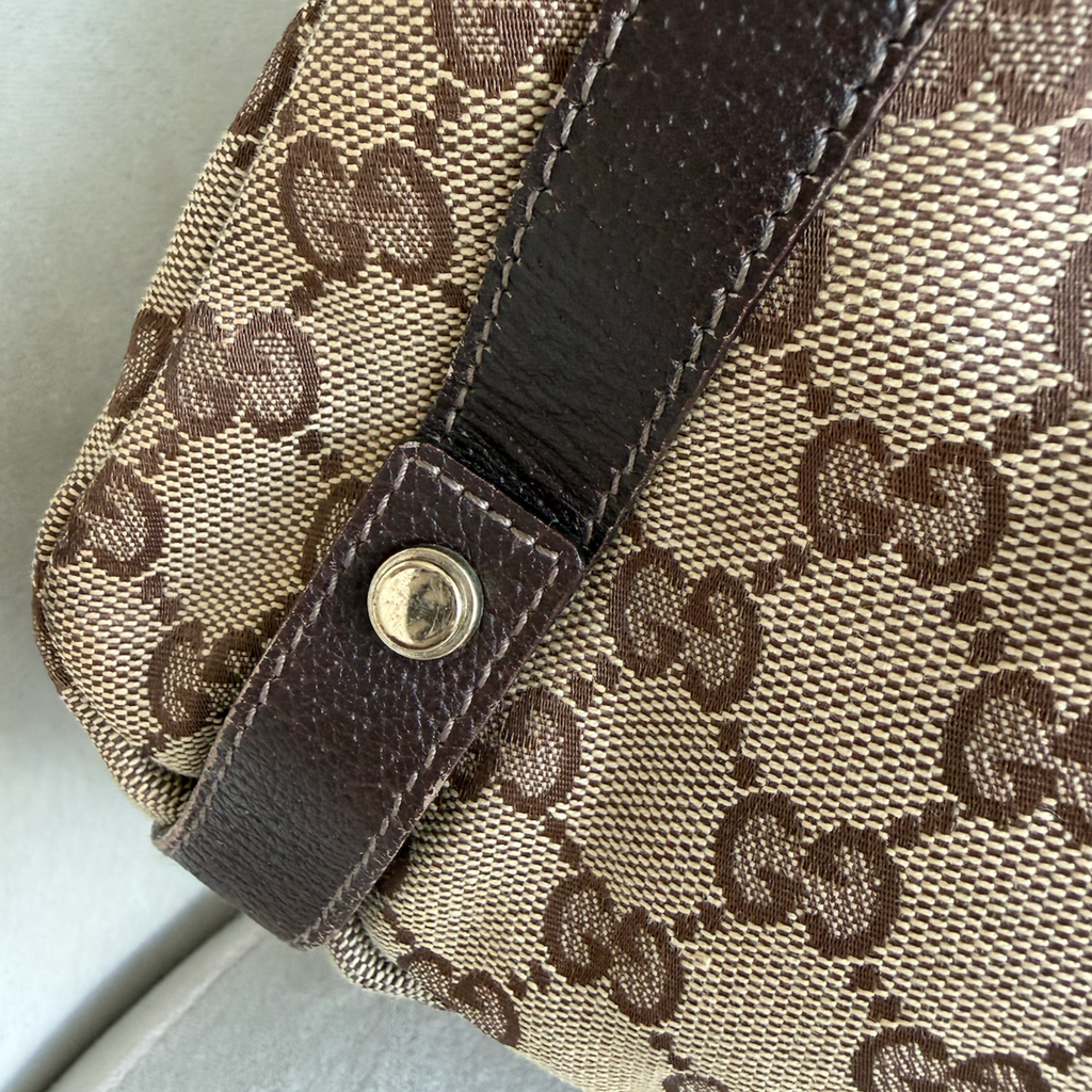 Gucci Monogram Abbey Shoulder Bag