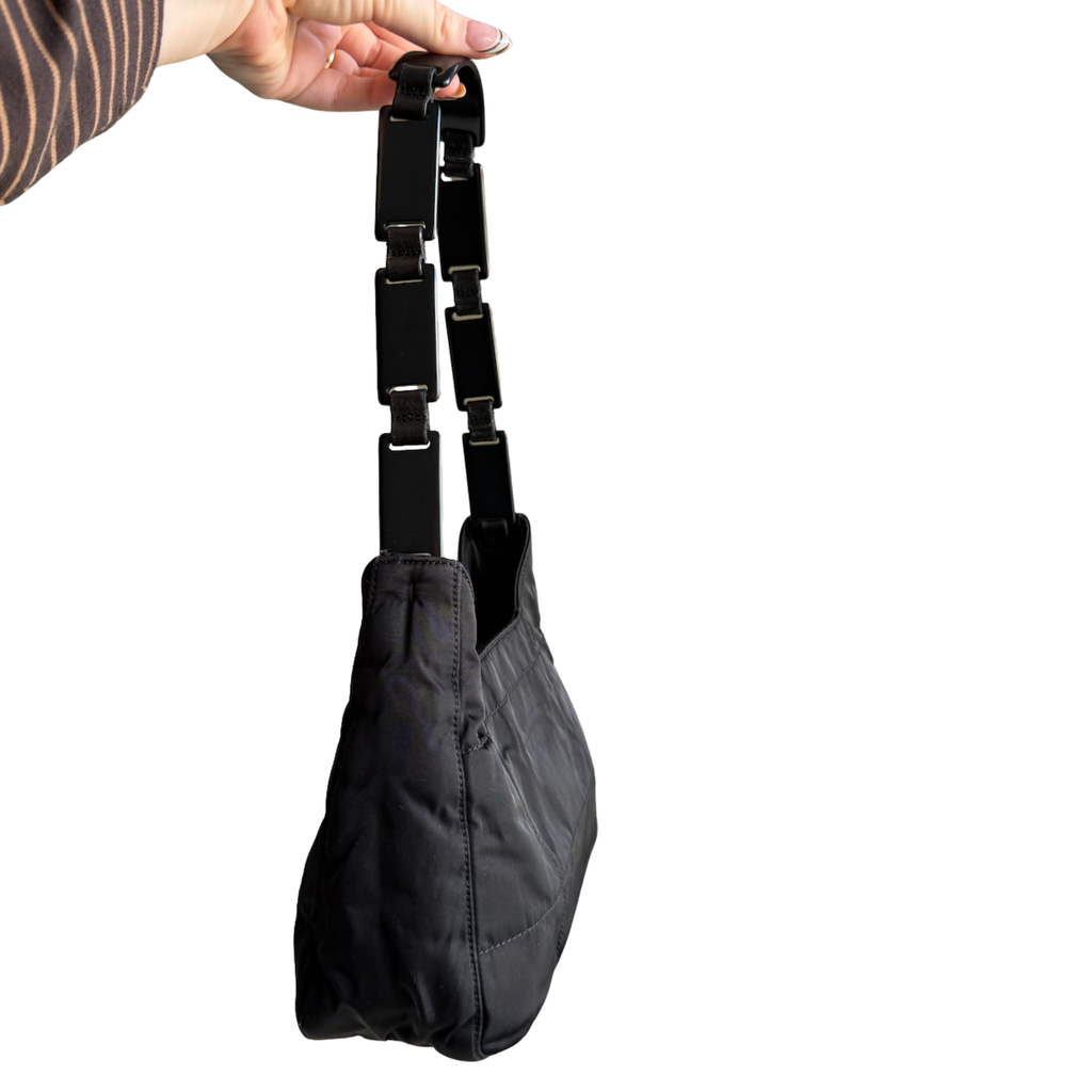 Prada Quilted Nylon Shoulder Bag