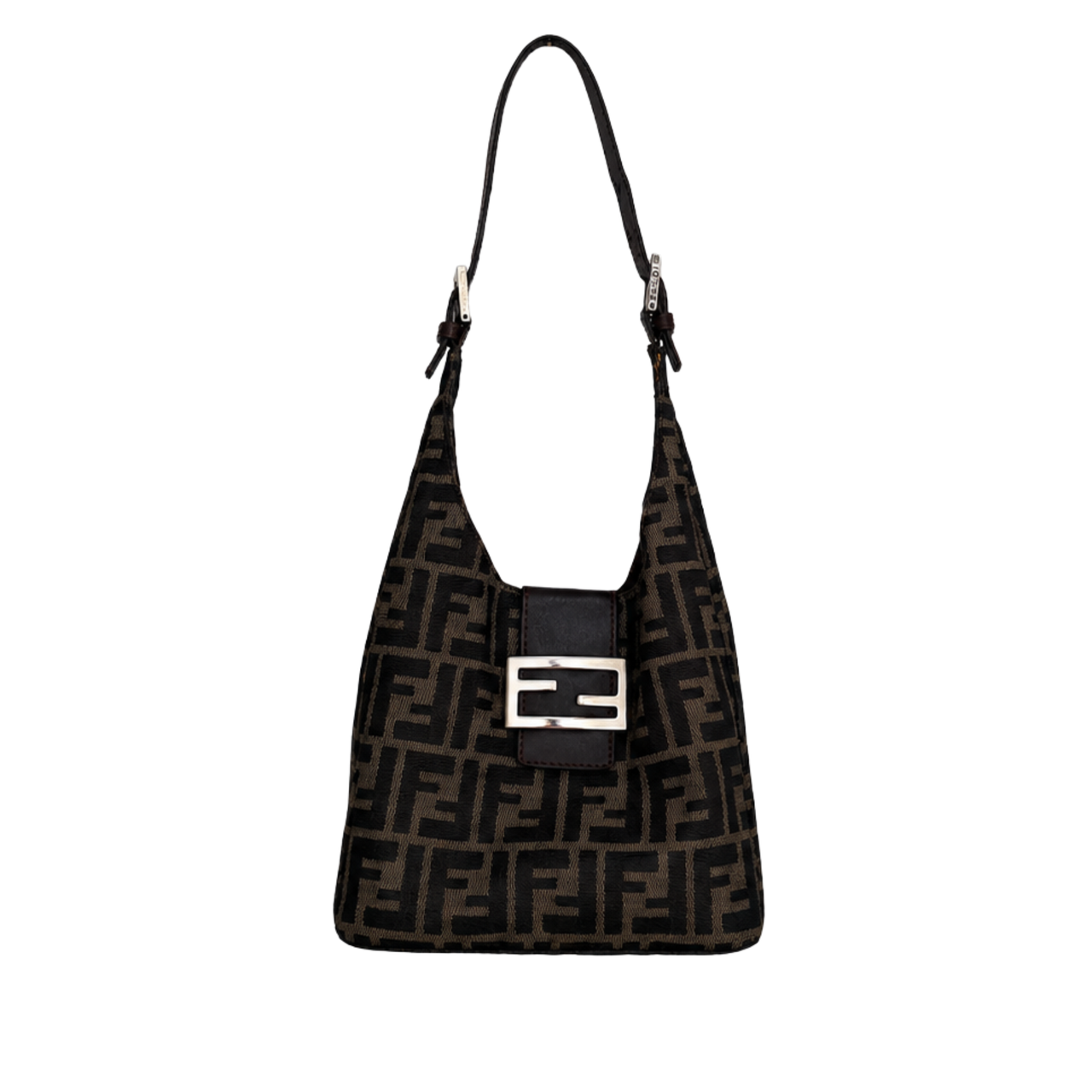 Fendi Zucca Bucket Shoulder Bag