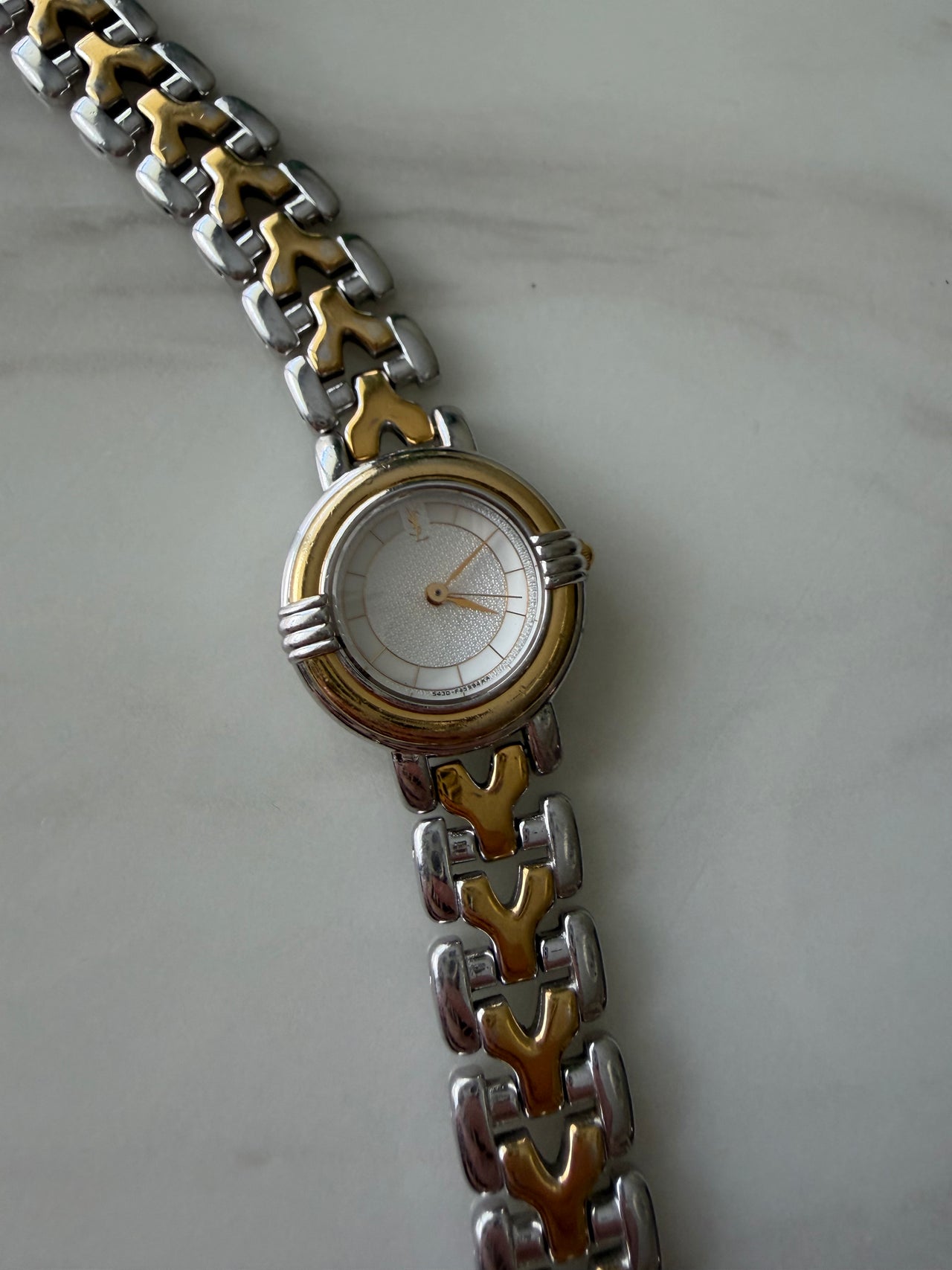 YSL Vintage Two-Tone Watch