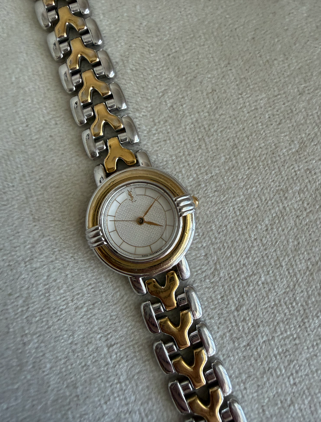 YSL Vintage Two-Tone Watch