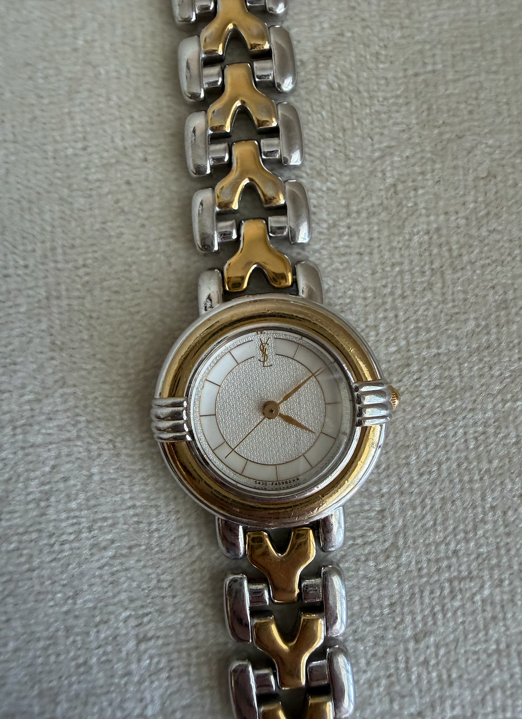 YSL Vintage Two-Tone Watch