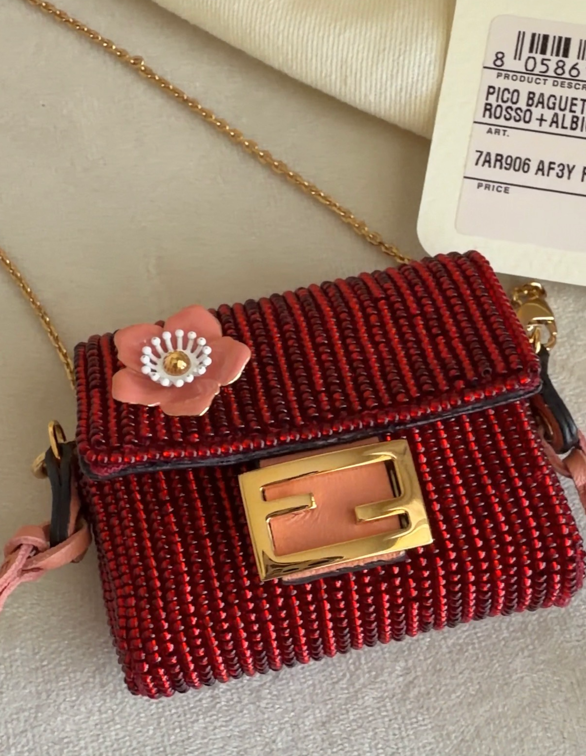 Fendi Pico Baguette (Beaded)