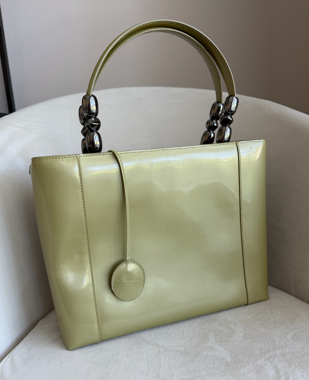 Dior Malice Pearl Handbag (Green)