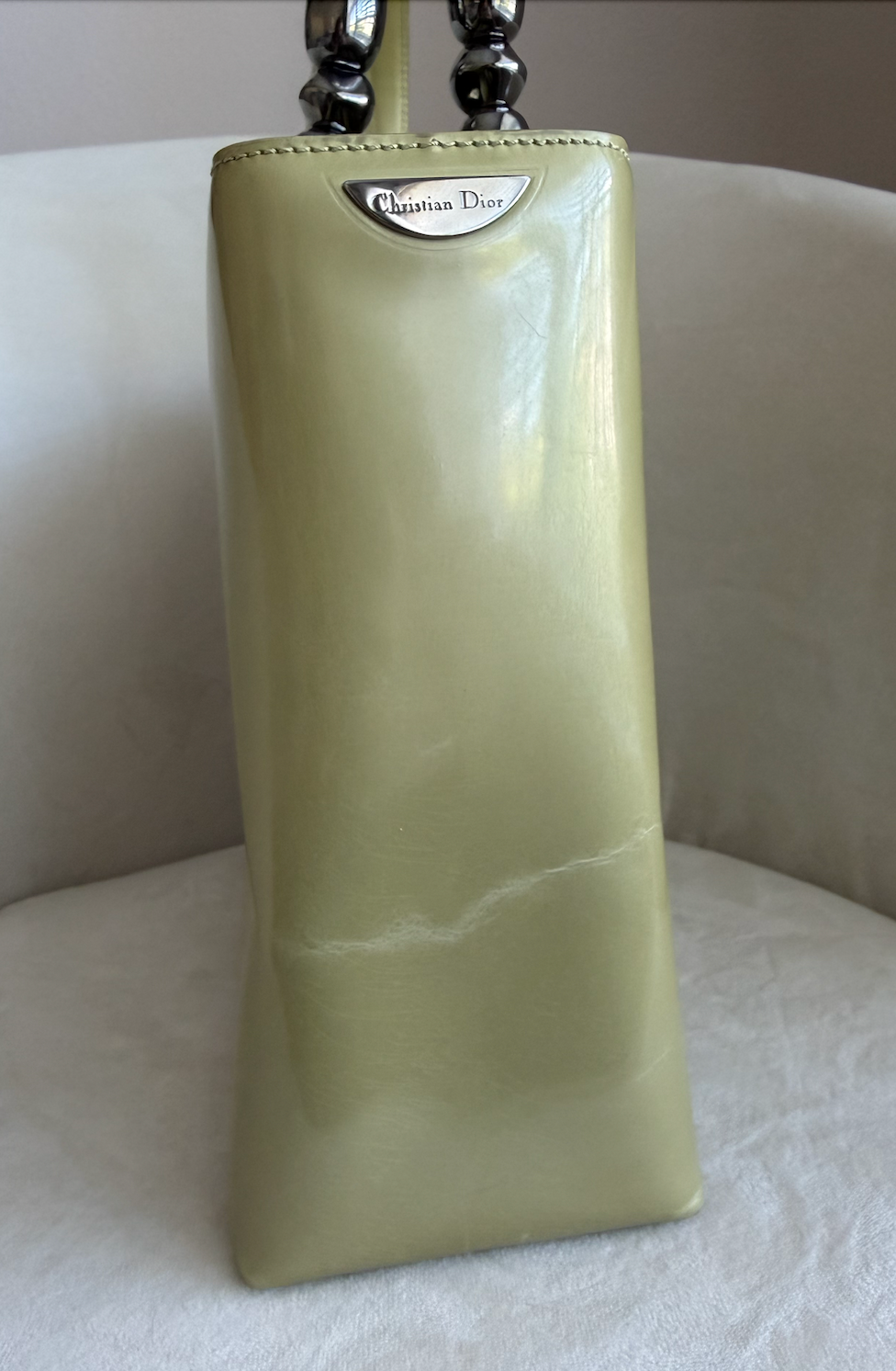 Dior Malice Pearl Handbag (Green)