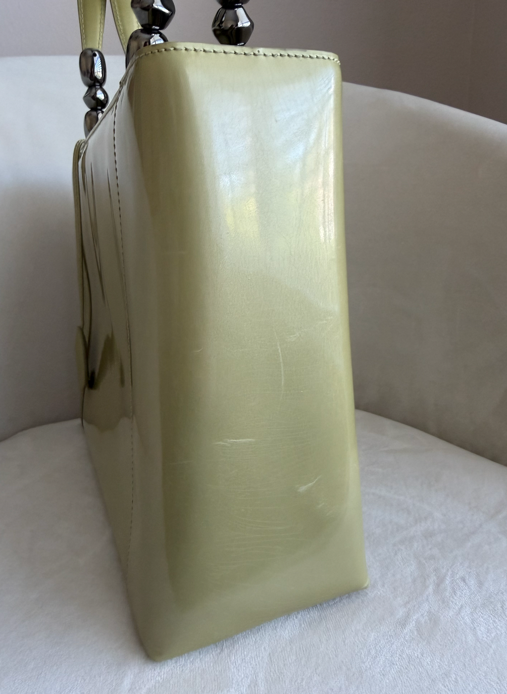 Dior Malice Pearl Handbag (Green)