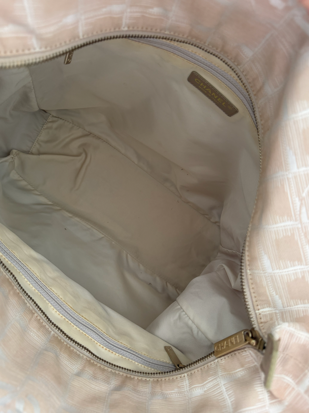 Chanel Travel Line Tote (Beige)
