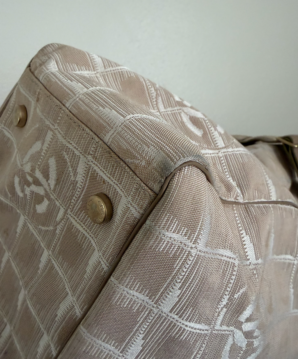 Chanel Travel Line Tote (Beige)