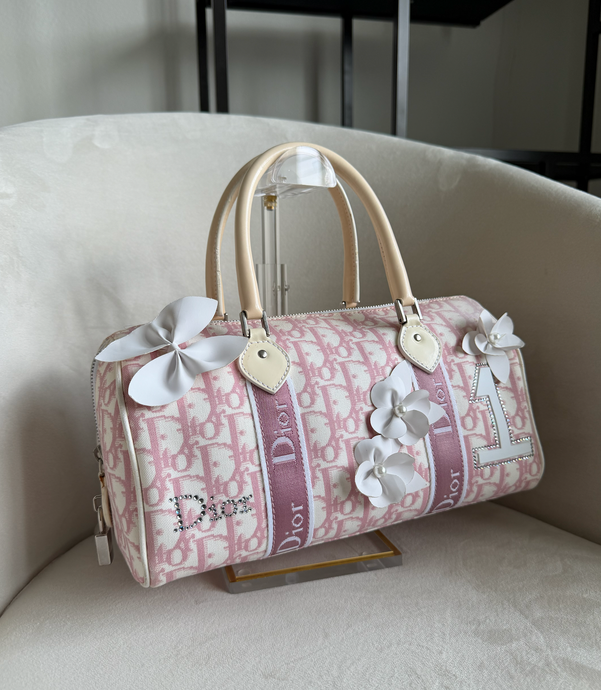 Dior Trotter Girly Boston Bag