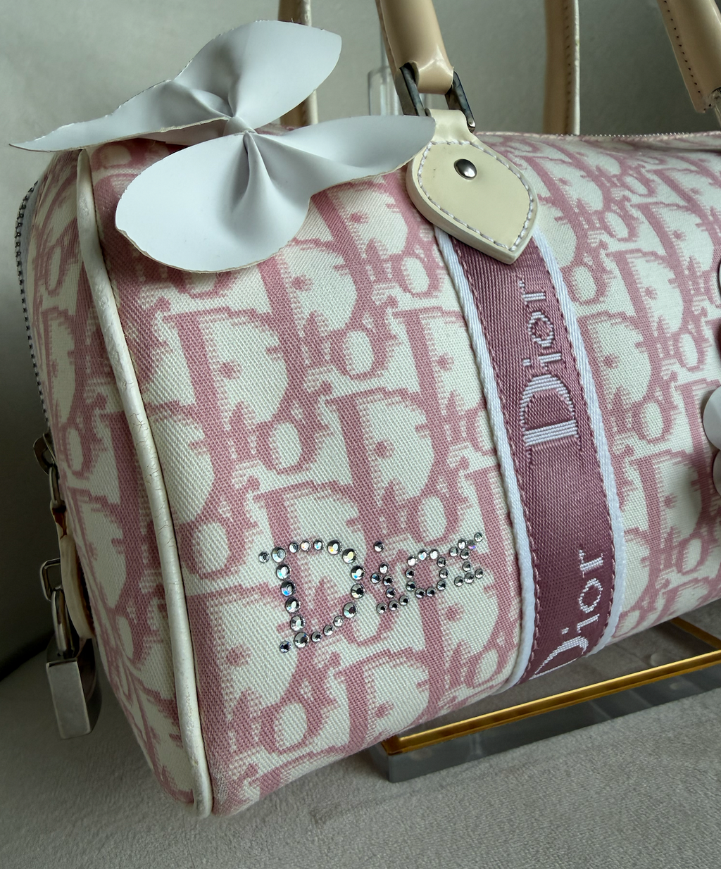 Dior Trotter Girly Boston Bag