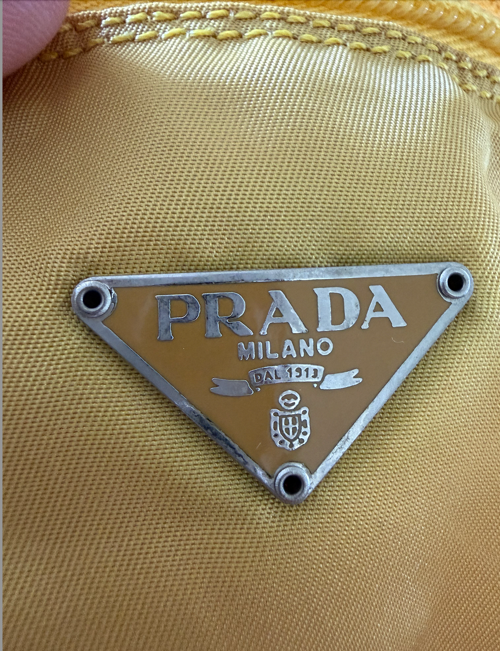 Prada Nylon Tessuto Cosmetic Pouch