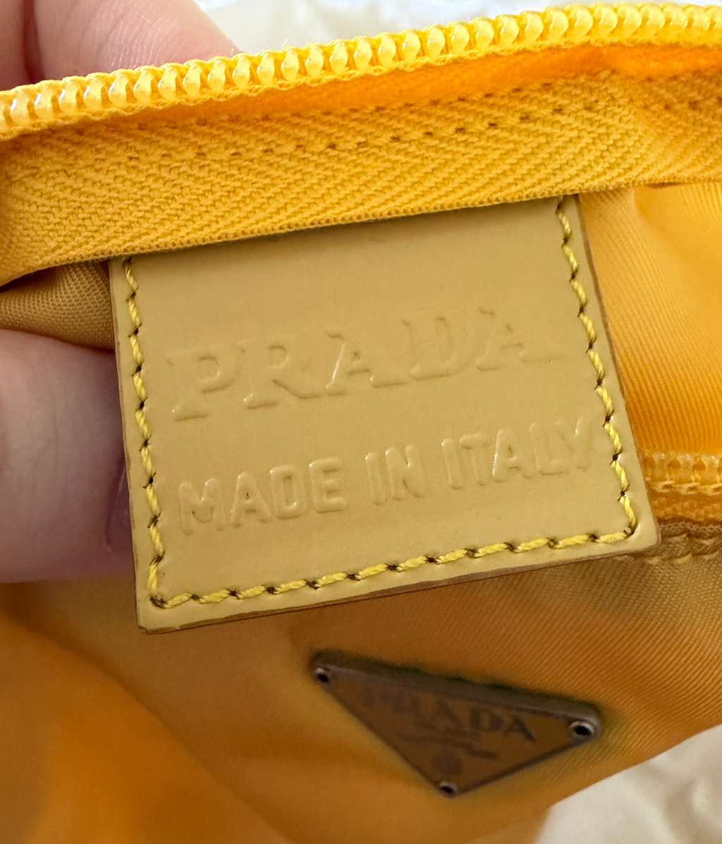 Prada Nylon Tessuto Cosmetic Pouch