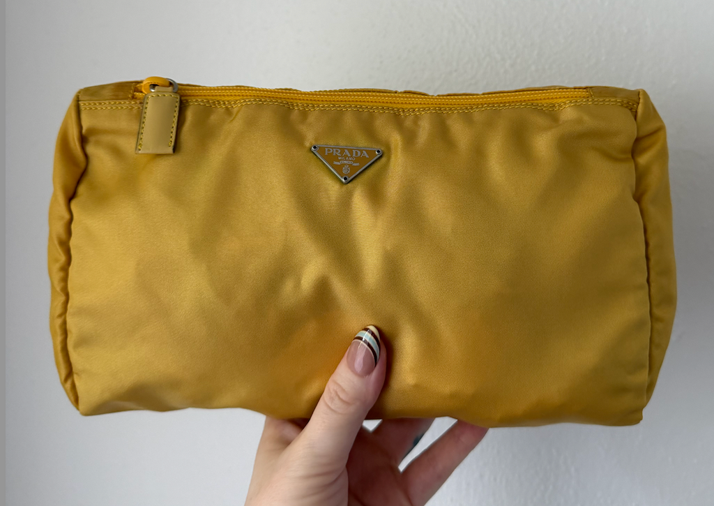 Prada Nylon Tessuto Cosmetic Pouch