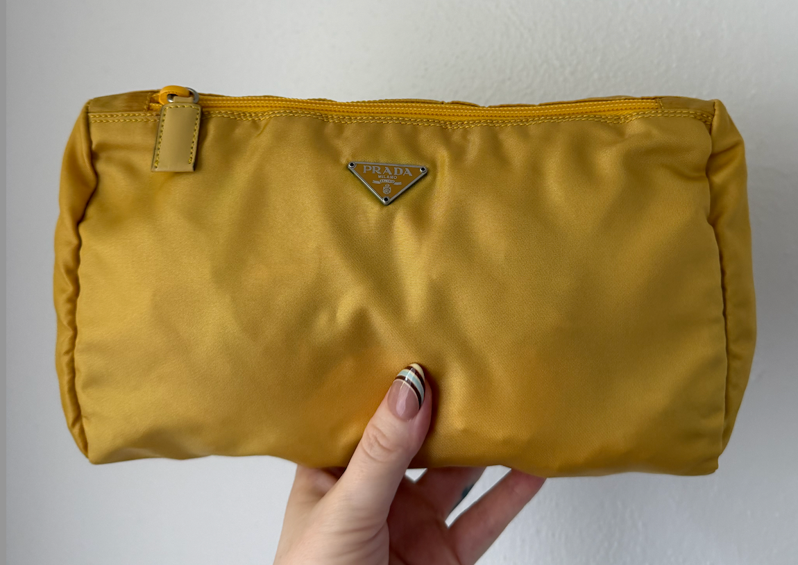 Prada Nylon Tessuto Cosmetic Pouch