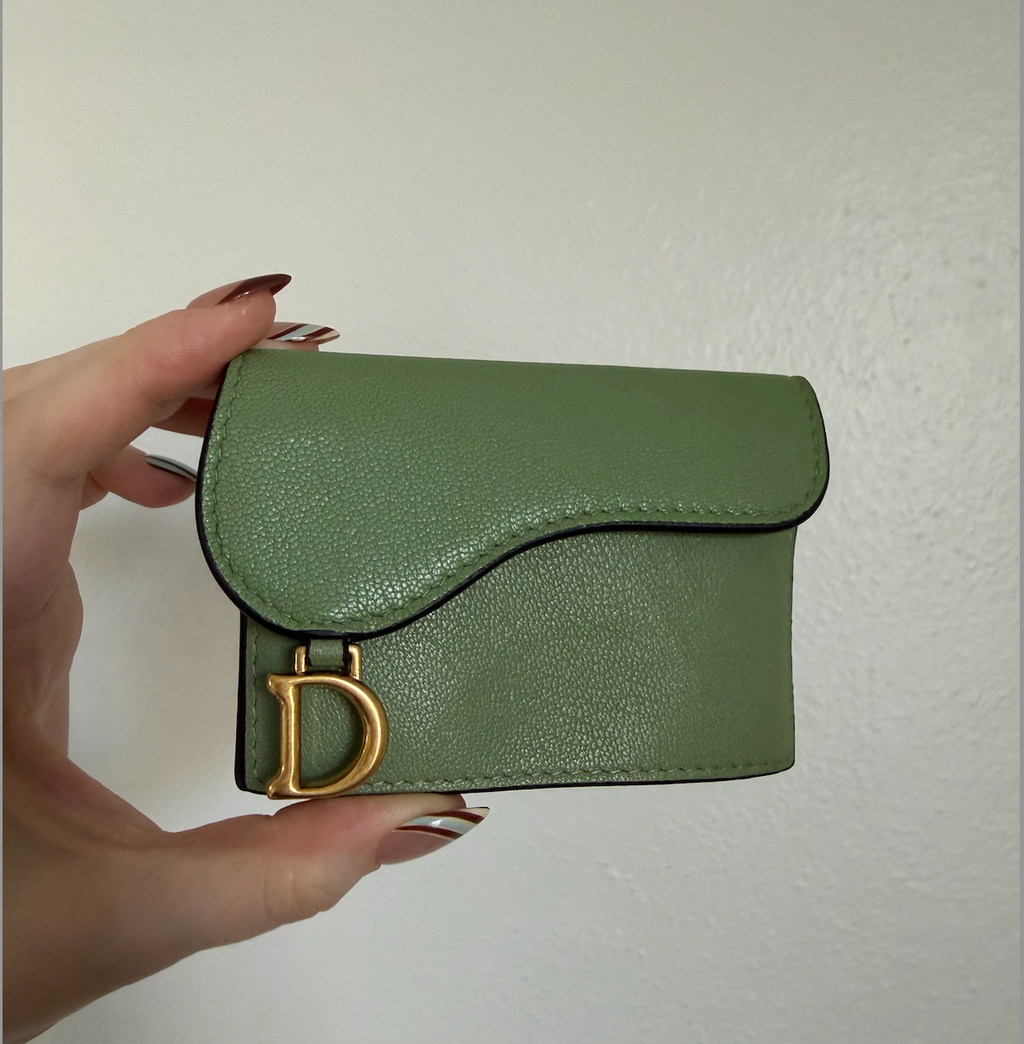 Dior Saddle Card Holder