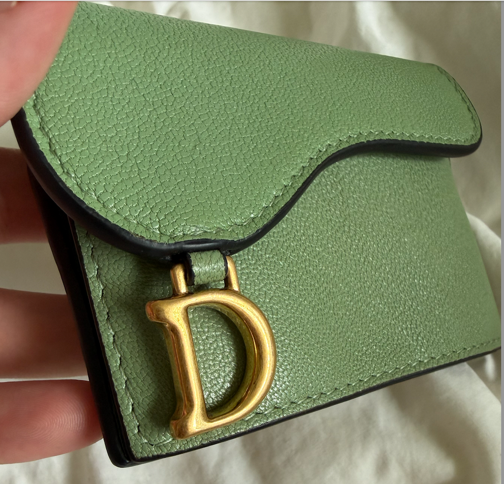 Dior Saddle Card Holder