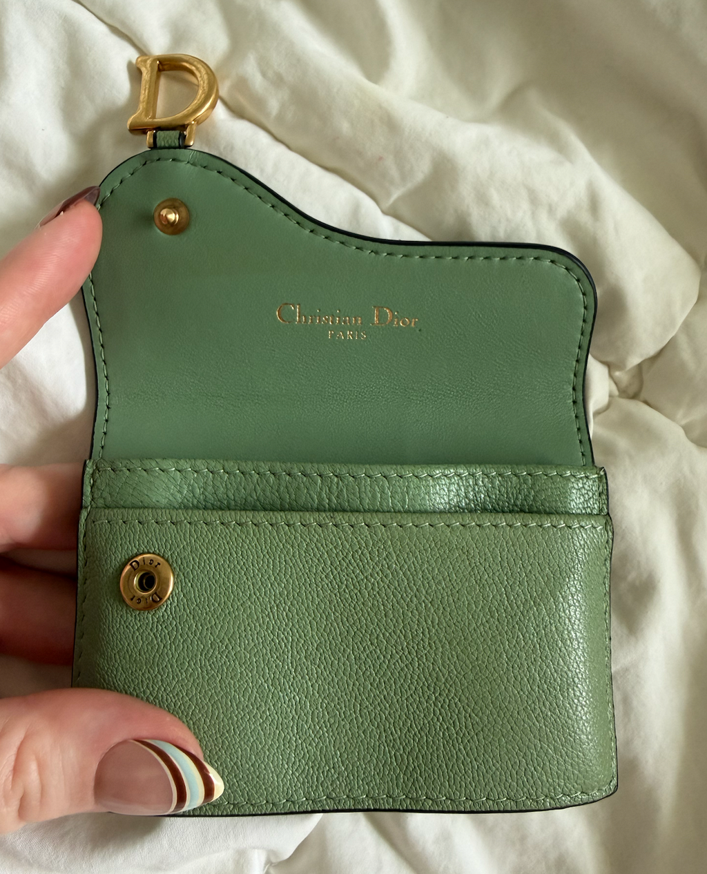 Dior Saddle Card Holder