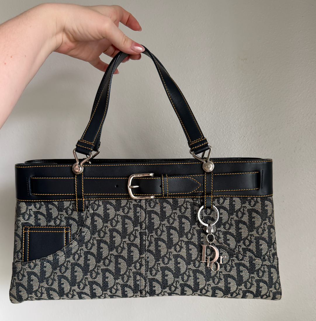 Dior Diorissimo Jean Pocket Tote Bag