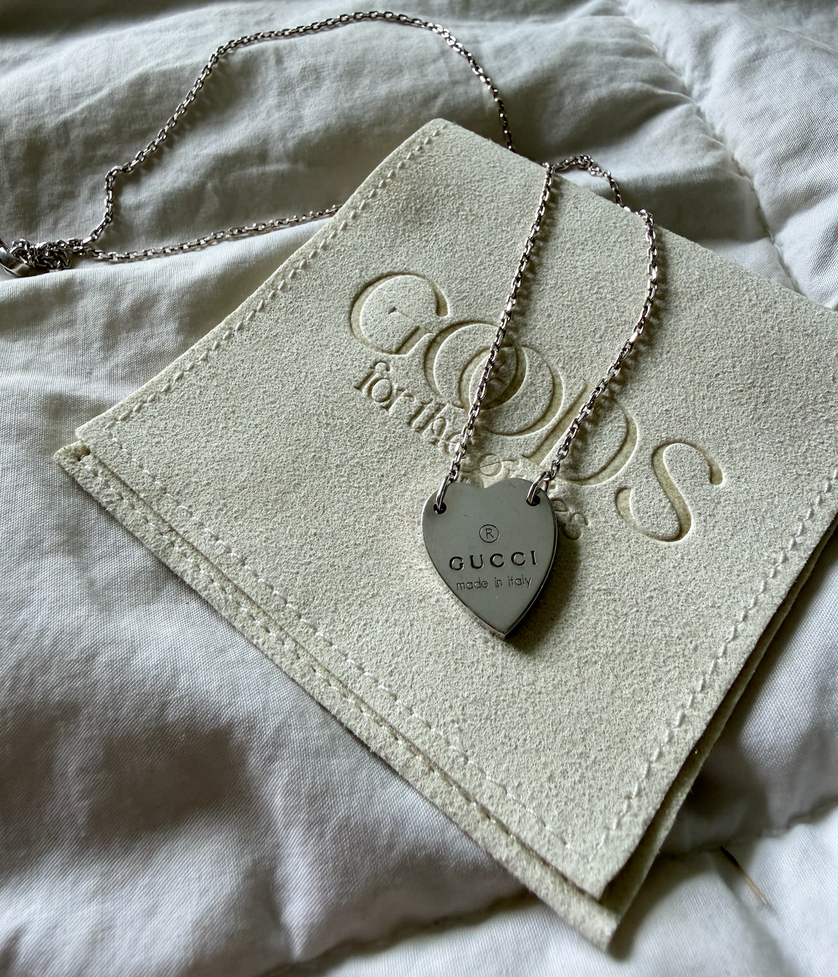 Gucci Trademark Heart Necklace