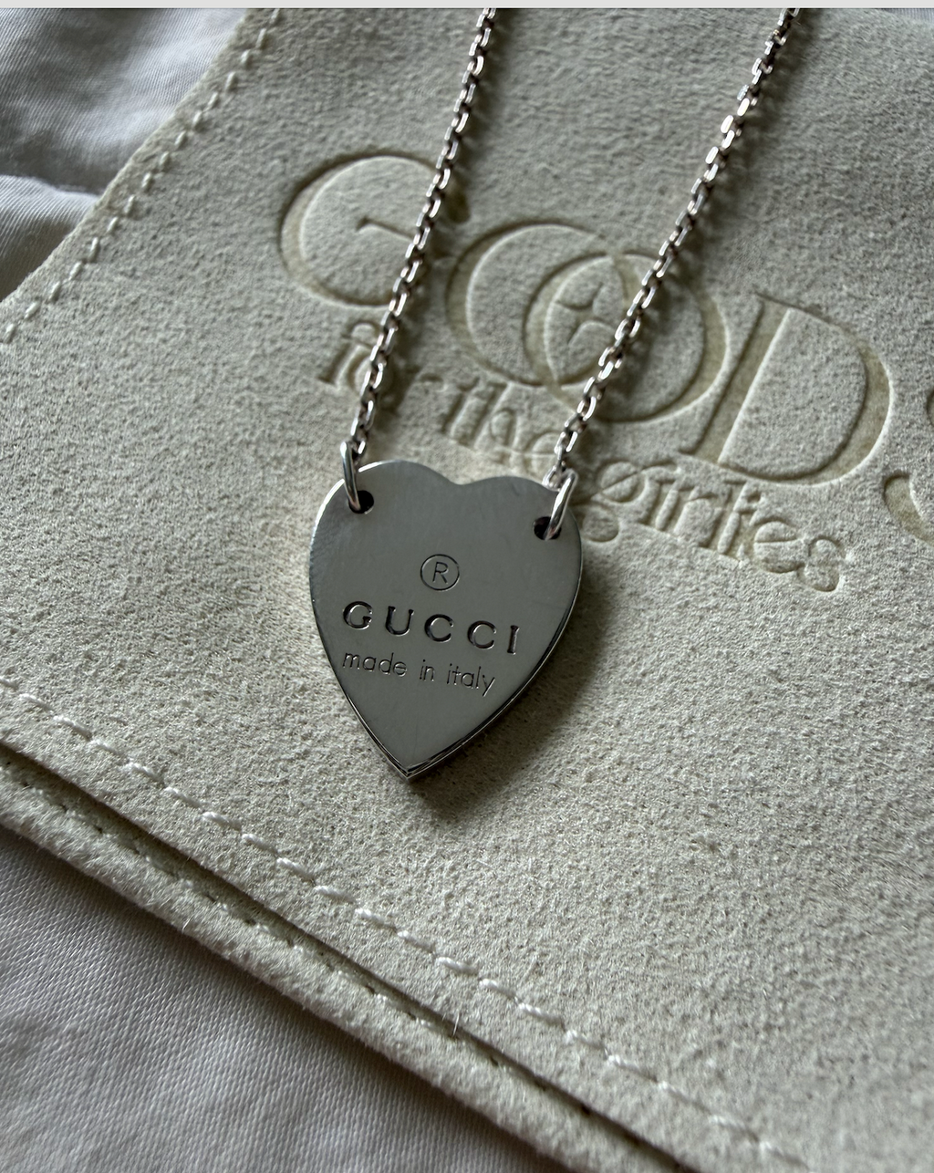 Gucci Trademark Heart Necklace