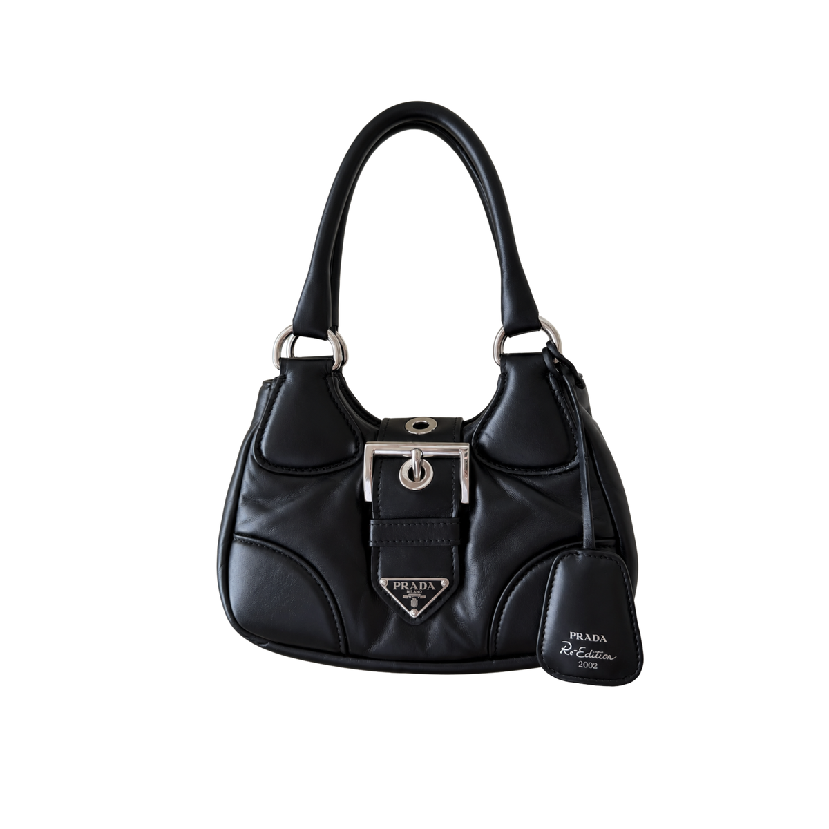 Prada Padded Moon Bag (Nappa Leather)