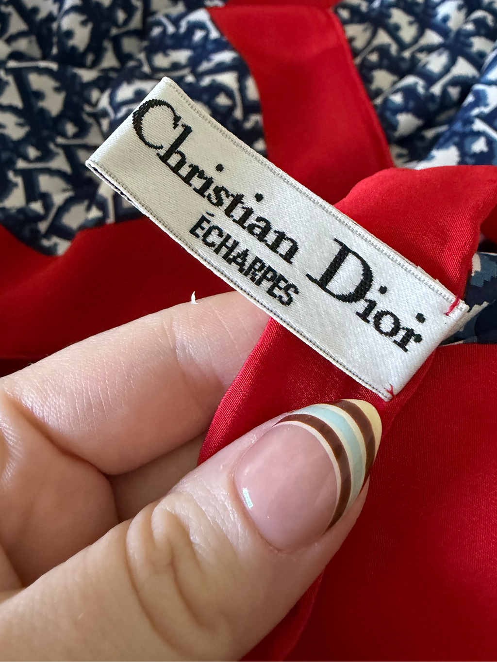 Dior Trotter Silk Scarf (Large)