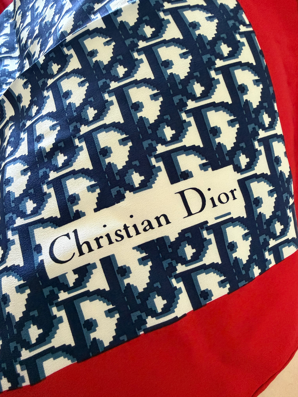 Dior Trotter Silk Scarf (Large)